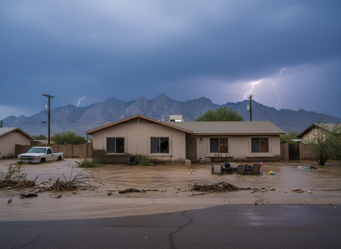 Monsoon Season Flood Risks for Homes Near White Tank Mountains