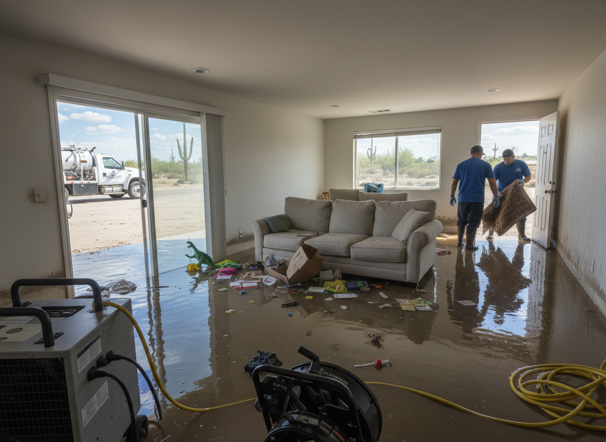 Typical Costs for Flood Damage Cleanup in Surprise Arizona