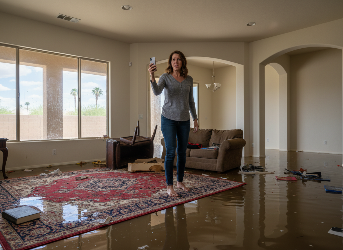 Flood Damage Cleanup in Asante, AZ 85374