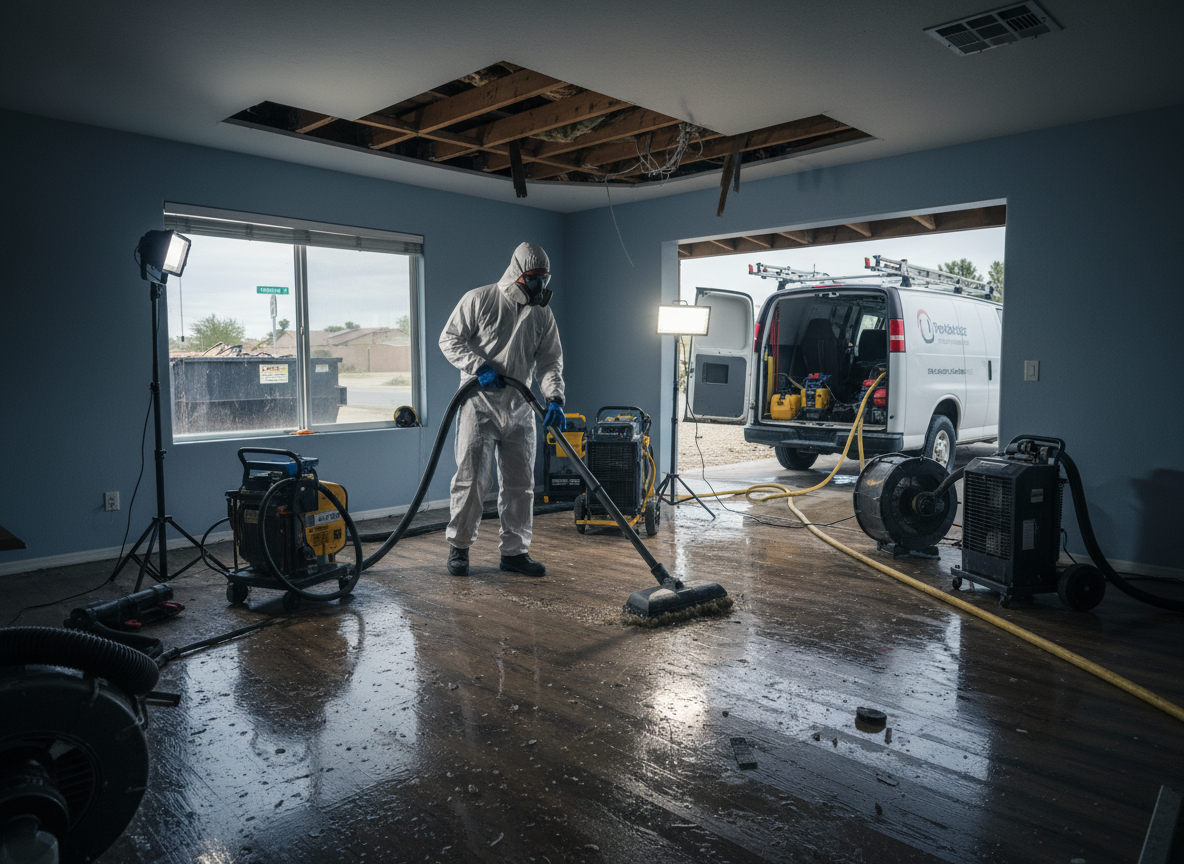 Water Damage Restoration in Sierra Montana